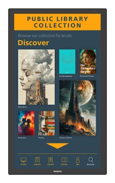 Philips 3000 series 43BDL3751T/00 visualizzatore di messaggi Pannello piatto interattivo 108 cm (42.5") LCD Wi-Fi 450 cd/m² 4K Ultra HD Nero Touch screen Processore integrato Android