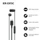 Sony IER-EX15C Auricolare Cablato In-ear Musica e Chiamate USB tipo-C Nero 3
