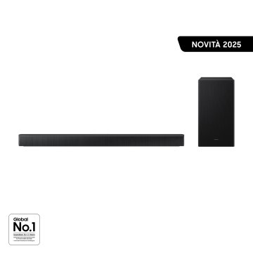 Samsung Soundbar HW-B650F/ZF, Audio 3.1 canali, Wireless Dolby 5.1ch, 2025