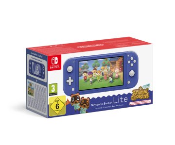 Nintendo Console Switch Lite + Animal Crossing: New Horizons (blu)