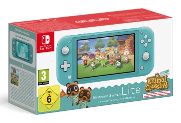 Nintendo Console Switch Lite + Animal Crossing: New Horizons (turchese)