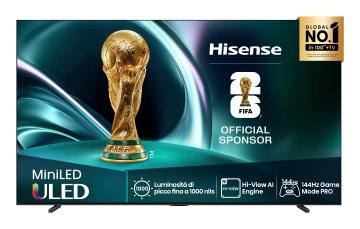 Hisense 85U7Q 2,16 m (85") 4K Ultra HD Smart TV Wi-Fi Nero 450 cd/m²