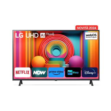 LG UHD 43'' Serie UR75 43UR75006LK, TV 4K, 3 HDMI, SMART TV 2024