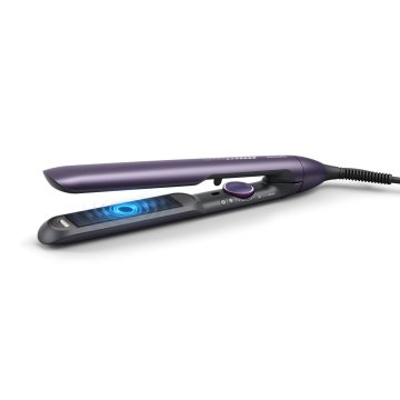 Philips Serie 7000 Piastra per capelli viola scuro con tecnologia termoprotettiva BHS752/00