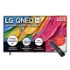 LG QNED AI 65QNED80A6A TV Serie QNED80 65'' 4K, α7 Gen8, HDR10, 20W, 3 HDMI con Game Optimizer, Smart TV WebOS 25 2