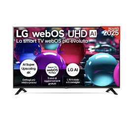 LG UHD AI 50UA73006LA TV Serie UA73 50'' 4K, α7 Gen8, HDR10, 20W, 3 HDMI con Game Optimizer, Smart TV WebOS 25