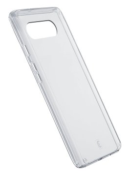 Cellularline Clear Strong - Pixel 9A Custodia rigida con bordi in gomma con tecnologia antibatterica integrata