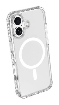 Cellularline Ultra Strong Mag - iPhone 17 Custodia ultra protettiva trasparente con bordi rinforzati in materiale anti-shock, progettata per assorbire gli impatti