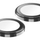 Cellularline Camera Lens Ring - iPhone 17 Vetro temperato per la protezione della fotocamera 5