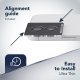 Cellularline Camera Lens Ring - iPhone 17 Vetro temperato per la protezione della fotocamera 8
