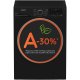 Hotpoint Ariston HB 103B CARE IT, Capacità 10kg, classe A -30%, colore Black, 1400 giri, Display digitale XL, Vapore 2