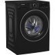 Hotpoint Ariston HB 103B CARE IT, Capacità 10kg, classe A -30%, colore Black, 1400 giri, Display digitale XL, Vapore 3