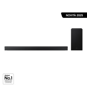 Samsung Soundbar HW-B750F/ZF, Audio 5.1 canali , Wireless Dolby 5.1ch, 2025