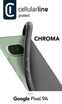 Cellularline Chroma - Pixel 9A Custodia in gomma morbida e colorata