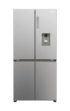 Haier HCR3818EWMM Libera installazione 463 L E Platino, Acciaio inox