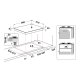 Hotpoint Ariston Piano cottura a gas PCN 641 T/IX/HA 3