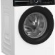 Beko b300 BMWEP8147DB: Lavatrice 8kg, classe A-10%, 1400giri, linea estetica NX, motore inverter, Display Touch, colore Bianco, oblò Nero, tecnologia EnergySpin™, funzione a vapore SteamCure™ 4