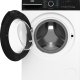 Beko b300 BMWEP8147DB: Lavatrice 8kg, classe A-10%, 1400giri, linea estetica NX, motore inverter, Display Touch, colore Bianco, oblò Nero, tecnologia EnergySpin™, funzione a vapore SteamCure™ 5