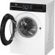 Beko b300 BMWEP8147DB: Lavatrice 8kg, classe A-10%, 1400giri, linea estetica NX, motore inverter, Display Touch, colore Bianco, oblò Nero, tecnologia EnergySpin™, funzione a vapore SteamCure™ 9