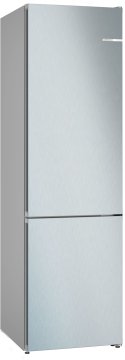 Bosch Serie 4 KGN392LCF Frigorifero Combinato da libera installazione 203 X 60 cm Metal look Classe C