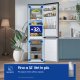 Samsung RB34C775CS9 frigorifero Combinato EcoFlex AI 1.85m 344L Libera installazione con congelatore Wifi 1,85m 344 L con rivestimento in acciaio inox Classe C, Inox 14