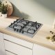 Bosch Serie 4 PGH6B5K60 Piano cottura a gas 60 cm 4 fuochi Acciaio Inox 6