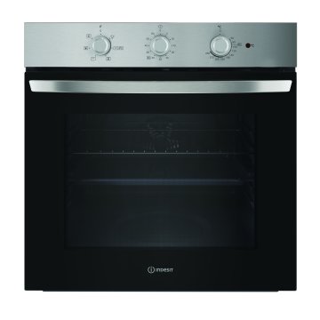 Indesit IO 2350H X Forno multifunzione inox, 6 Funzioni totali, Classe A, 66 Lt, pulizia Steam&Clean