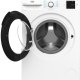 Beko b300 BMWU3821W: Lavatrice 8kg, Classe A, 1200giri, linea estetica NX, motore inverter, Display Touch, oblò bianco, tecnologia EnergySpin™ 4