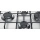 Hotpoint Ariston Ariston Piano cottura a gas PCN 642 T/IX/HAR Made in Italy 12