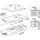 Hotpoint Ariston Ariston Piano cottura a induzione HQ 5660S NE Made in Italy 14