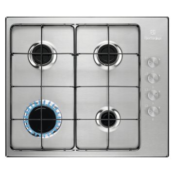 Electrolux Piano Gas Comandi Laterali 60 Cm MADE IN ITALY EGS6404SX