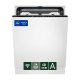 Electrolux Lavastoviglie Incasso 60 Cm - Int. Totale 14 Coperti Classe A 43 Dba MADE IN ITALY EEZ68600W 2