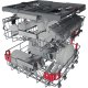Whirlpool Lavastoviglie da Incasso WIO 3O540 PELG 13