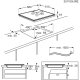 Electrolux Piano Induzione Sense Boil Saphirmatt 60 Cm KIS62453IZ MADE IN EUROPE 21