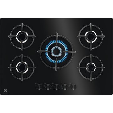 Electrolux EGG75372K Piano cottura Serie 600 Gas on Glass 75cm