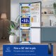 Samsung Frigorifero Combinato BESPOKE AI 2m 387L RB38C7B6AB1 19