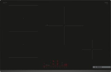 Bosch Serie 6 PVS83KHC1Z Piano cottura a induzione 80 cm CombInduction Nero