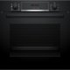 Bosch Serie 4 HQA574BB3 Forno con vapore Pirolitico Nero Classe A+ 2