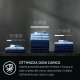 LAVATRICE CF 11KG 1400G A-10% INVERTER MOTORE UNIVERSALDOSE OBLO NERO 30