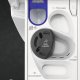 LAVATRICE CF 11KG 1400G A-10% INVERTER MOTORE UNIVERSALDOSE OBLO NERO 4