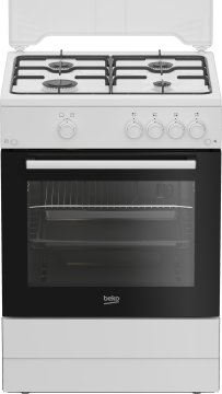 Beko FBG62010DW: Cucina a Gas, 60x60 cm