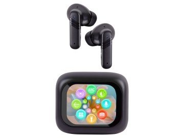 Trevi Cuffie con Traduzione Simultanea AI e Display Touch Screen EAR 100 AID Nero