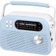 Trevi Radio Wireless Portatile Multibanda USB Micro SD RDA 70 BR Blu 2