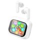 Trevi Cuffie con Traduzione Simultanea AI e Display Touch Screen EAR 100 AID Bianco 4