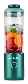 NutriBullet Flex – Mini Frullatore Compatto e Portatile, Ricaricabile USB-C, Smoothie Maker To Go, Verde (NBP013GR)