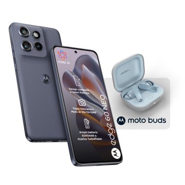 Motorola edge Pack 2x1 60 Neo 8/256 Grisaille + Moto Buds