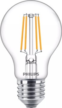 Philips Lampadina trasparente a filamento 40 W A60 E27