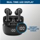 Cellularline Key Auricolari TWS Bluetooth custodia di ricarica e display led 8