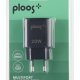 PLOOS - USB+USB-C ADAPTER - Universal Caricabatterie da rete con 2 porte USB e USB-C 3