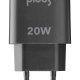 PLOOS - USB+USB-C ADAPTER - Universal Caricabatterie da rete con 2 porte USB e USB-C 4